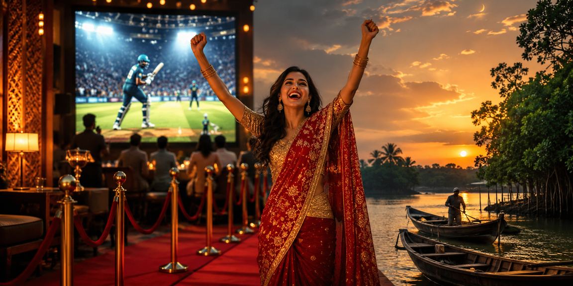 কক্সবাজার সমুদ্রসৈকতে মোবাইলে ক্রিকেট বেটিং করছেন একজন ব্যবহারকারী